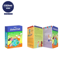 Mideer มิเดียร์ GLOBAL KIDS การ์ดเกม โลกของเด็กน้อย MD2099