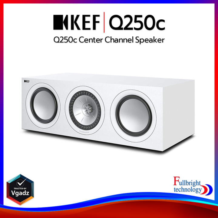 KEF Q250c Center Channel Speaker ลำโพงเซ็นเตอร์ ขนาด 5.25 นิ้ว 2 ทาง