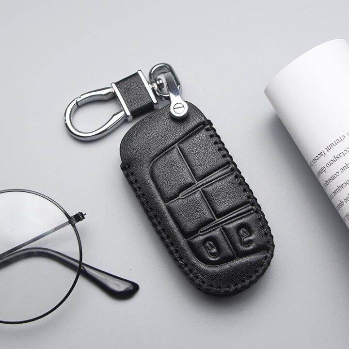 dfthrghd-leather-car-key-case-cover-for-fiat-punto-bravo-palio-linea-freemont-abarth-anti-wear-protective-key-shell-ring-car-accessories