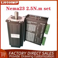 ❁﹉✣ TB6600/DM542/DM556 hybrid step Driver with NEMA23 stepper motor 57x100mm 4-lead 4.2A 2.5N.m 100mm NEMA 23 for CNC