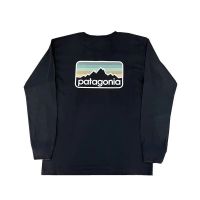 CODเสื้อยืดแขนยาว พิมพ์ลายภูเขาปีกใน Patagonia เป็นที่นิยม เหมาะกับใส่กลางแจ้ง สําหรับผู้ชาย และผู้หญิง