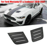 Car Front Hood Vent Air Intake Cover Heat Extractors Trim Sticker for Ford Mustang GT &amp; Ecoboost 2018-2021 #422083