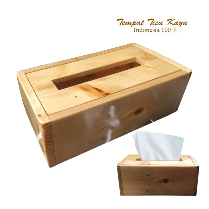 Cara Nak Buat Kotak Tisu Kayu