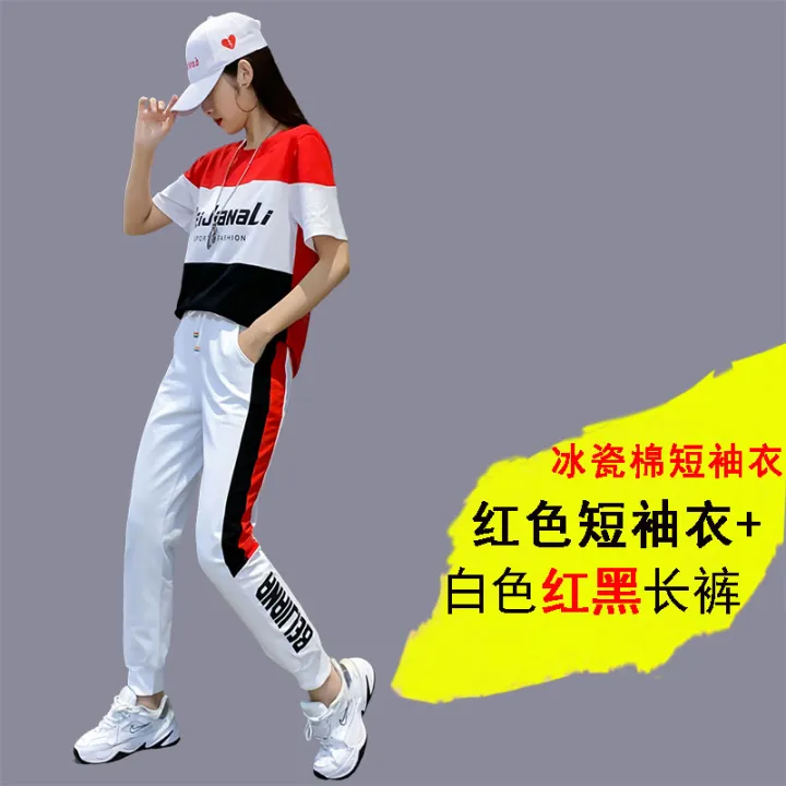 Drag Dance Clothing New Exercise Outfit Women's Summer Fashion Loose Men's Shuffle  Dance Clothes Casual Square Dance Wear | Lazada PH