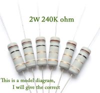 2W 240k 270k 300k 330k 360k 390k 430k 470k 510k 560k 620k 680k 750k 820k Ohm Resistance Original New Metal Oxide Film Resistor