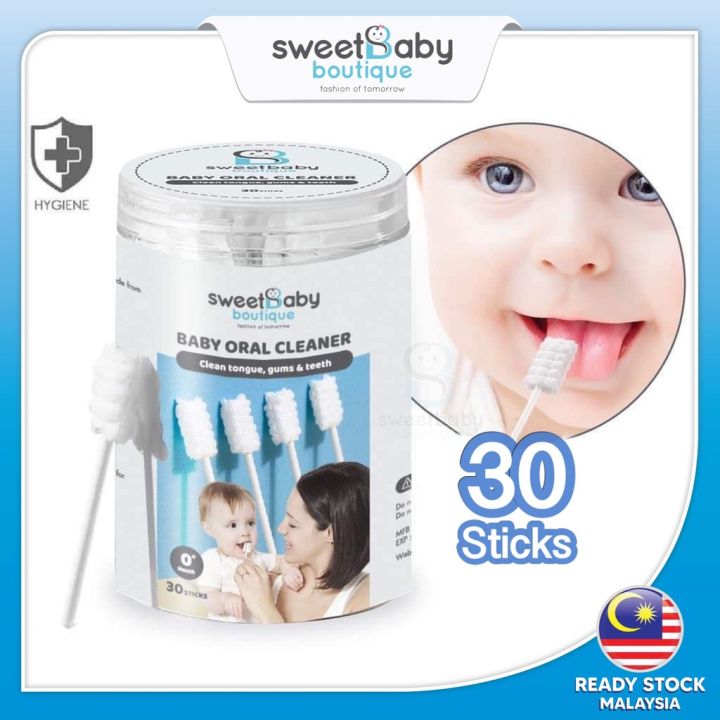 Baby Cotton Swab Mouth Tongue Cleaner Oral Cleaner