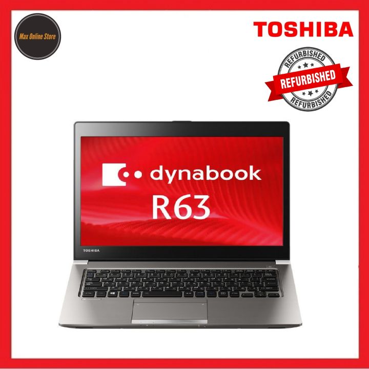 Refurbished TOSHIBA Dynabook R63/P UltraBook/i5 6th Gen/8 GB RAM