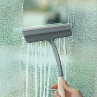 Silicone Scraper Washing Wiper Shower Squeegee Glass Clean Floor Window Glas Cleaning Tool Water Wall Glass Wiper Household Cleaning Tools