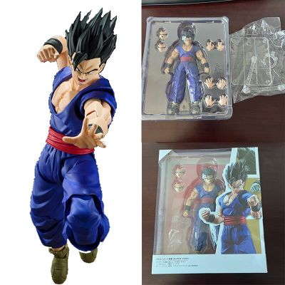 ZZOOI Dragon Ball Z Super Super Hero Son Gohan SUPER HERO Action Figure Model Toys 15cm Joint Movable Doll Christmas Present For Child