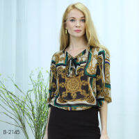 MIKIKO Blouse MI-B2145 แขนยาว IGPU21-10