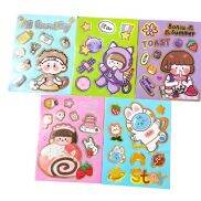 Sticker cute trang trí dán tập vở, bình nước, bút