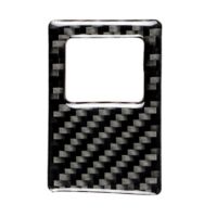 Warning Light Switch Cover Trim Carbon Fiber Sticker Decal Decor Accessories for Golf 7 MK7 2014-2019