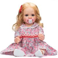 Reborn Toddler Real Looking Baby Dolls Reborn Babies Full Silicone Body Waterproof Realistic Reborn Dolls Baby Dolls for 3 Years Old Girls handy