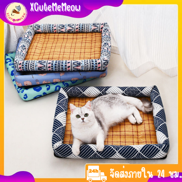 xcutememeow-เบาะนอนสัตว์เลี้ยง-เบาะนอนแมว-เบานอนหมา-ที่นอนสัตว์เลี้ยง-ของเล่นสัตว์เลี้ยงถูกๆ-อุปกรณ์สัตว์เลี้ยงถูกๆ-ลดราคาพิเศษ