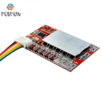 pcbfun 3S 5S 50A แบตเตอรี่ลิเธียมแผ่นป้องกัน3.7V แผงแบตเตอรี่ BMS PO4ที่มีการปรับสมดุล/กระแสเกิน/การป้องกันการลัดวงจรไฟฟ้า