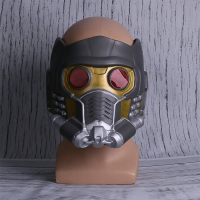 คอสเพลย์ Star Lord LED Helmet Latex Infinity War er Jason Quill LED Superhero Props ปาร์ตี้ฮาโลวีน