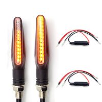 Universal Motorcycle Turn Signal Amber Indicator Flow Signal Led Brake Signal Light FOR DUCATI Multistrada 950 1200 1200S 1260 S