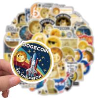 Dogecoin Bitcoin Cryptocurrency shiba สติ๊กเกอร์แฟชั่น Diy สําหรับติดตกแต่งกระเป๋าเดินทางแล็ปท็อปสเก็ตบอร์ด 50ชิ้น/ชุด