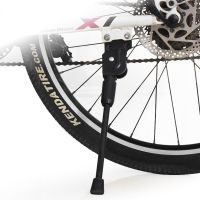 【LZ】◈  Mountain Bike Kick Stand Suporte Para Pés Road Bike Estacionamento Racks Suporte Lateral Ciclismo Cinta Ajustável MTB Ciclismo Peças