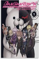 Danganronpa ภาพเคลื่อนไหวปริมาณ1โปสเตอร์ภาพตกแต่งศิลปะบนผืนผ้าใบสำหรับติดกำแพงโปสเตอร์ห้องนั่งเล่นภาพวาดตกแต่งห้องนอน12x18inch30x45cm