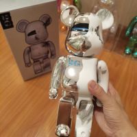 [COD]【Quality Edition】Bearbrick × Cou 2G Gear Joint 400 28 Cm Electroplate High Quality Fashion Anime Action Figures Toygkcollectiongift