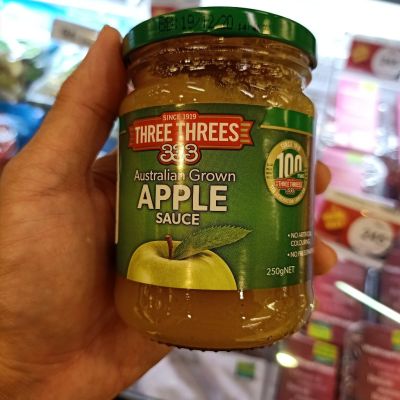 อาหารนำเข้า🌀 Australian Country Style Apple Apple Apple Grinding Three Threes Apple Sauce 250g