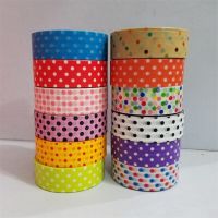 15mm X 10m Simple dots Decorative Adhesive Tape Masking Washi Tape DIY Scrapbooking Sticker Label School Office Supply Pendants