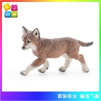 ? Genuine and exquisite model PAPO2022 simulation jungle animal plastic model childrens toys 50284 little wolf