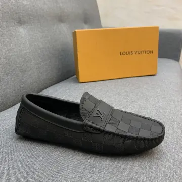 Shop Louis Vuitton 2020 SS Loafers Leather Logo Loafers & Slip-ons by  amorquotes