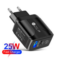 【On Sale】 xqwznb PD 25W เครื่องชาร์จโทรศัพท์มือถือ Quick Charge 3.0 Type C เครื่องชาร์จ USB สำหรับ IPhone13 Pro Max โทรศัพท์มือถือ Fast Charging