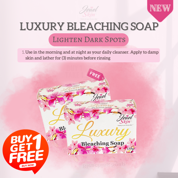 (Buy 1 take 1) Jewel Skin Luxury Bleaching Soap Lightens Skin