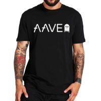 Aave Crypto Coin T Shirt Cryptocurrency Defi Ethereum Classic MenS Tshirts 100% Cotton Oversize T-Shirt Gift For Traders