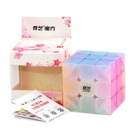 QiYi 3x3x3 Jelly Magic Cube Cubo Magico 3X3 3 ชั้นปริศนาความเร็ว Cube professional Rubix Cube Antistress ของเล่นสำหรับของขวัญเด็ก-fhstcjfmqxjkf