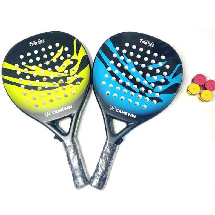 RED Soft EVA Face Beach Tennis Racket Professional Full Carbon Fiber