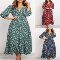 Beach Dress Printed Dress Floral Dress Women Short Puff Sleeve Summer Boho Floral Dress Smocked Tiered Sundress