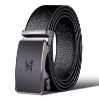 Septwolves cowhide leather belt buckle belt men best lap layer automatically the new young man belts tide authenticity --npd230724❈❡❆