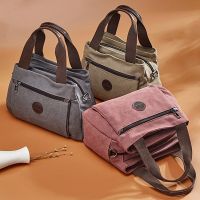 Brookv Huttb Women Canvas Bag Handbags Shoulder Bags Messenger Bag Tote Bag Large Capacity Bags Work Bags
