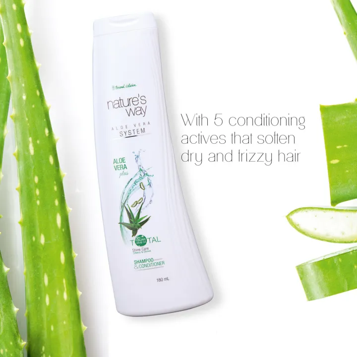Nature's Way Aloe Vera Shampoo and Conditioner 180 mL Lazada PH