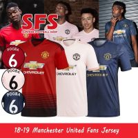 shot goods 【SFS】Top Quality 18-19 Mancheste.r Unite.d MU MAN U Soccer Football Jersey T-shirt Sports Jerseys Loose Fans Version S-2XL