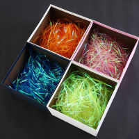 30g/bag Plastic Colorful Raffia Shredded Gift Box Filler Material Wedding Marriage Party Festival Decoration DIY Accessories