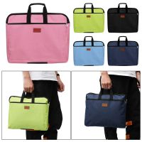 【CW】 Business Documents Size Big Capacity With Handle File Folder Handbag Files Layers