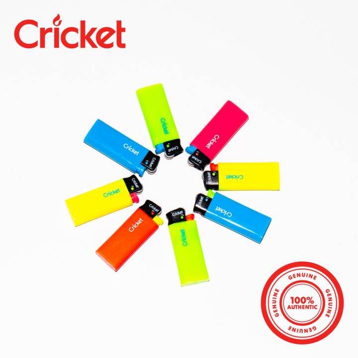★Cricket Lighter Mini Fluo Otso 8Pack☆ Lazada PH