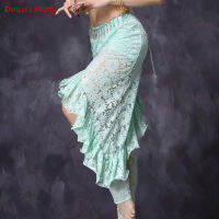 New Hot-Sale Professional Belly Dance Skirt Sexy Lace edge Skirt Irregular for Women Long Skirt bellydance costume egyptian