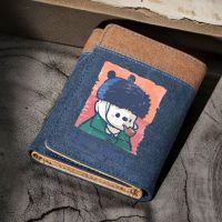 World Famous Paintings Literary Personality Creative Student Wallet Mens Short Coin Purse Niche Design Internet Celebrity Can Be Customized 【OCT】