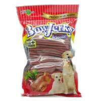 BOWJERKY ขนมสุนัข 800 กรัม รส เนื้อ โบว์เจอร์กี้ BOW JERKY CHICKEN STICK BEEF FLAVOUR dogaholic