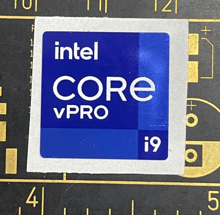 Sticker stiker logo intel Core i9 vPro 11th gen ori | Lazada Indonesia