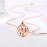 [COD] [Small Wholesale] Jewelry Colorful Gold of Exaggerated Pendant