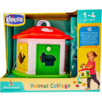 CHICCO บ้านบล็อกรูปทรง ANIMAL COTTAGE