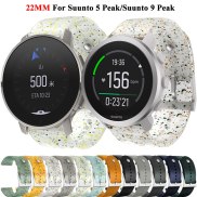 Dây Đeo Dây Đồng Hồ Silicon Trong Suốt 22Mm Cho SUUNTO 5 PEAK Samrtwatch