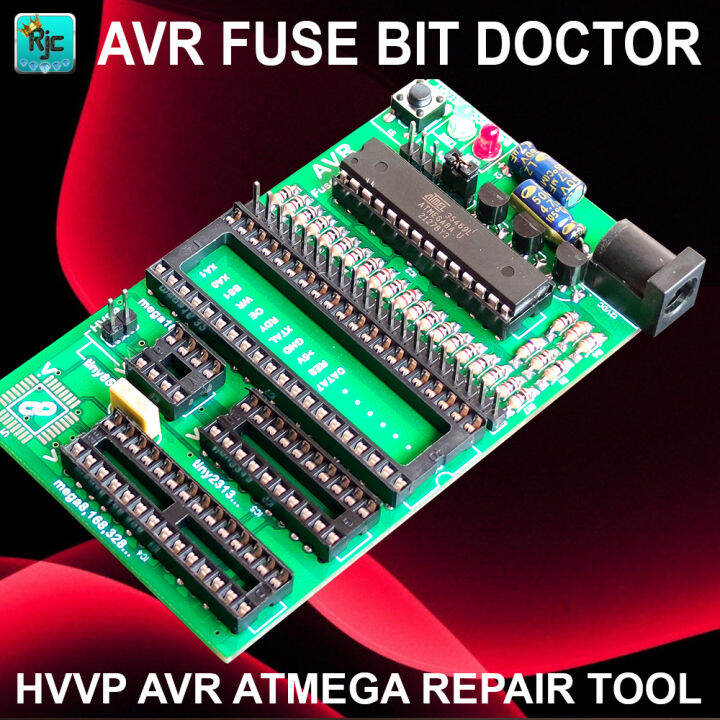 AVR Fusebit Doctor Atmega Attiny Arduino HVSP HVPP Repair Tools ...
